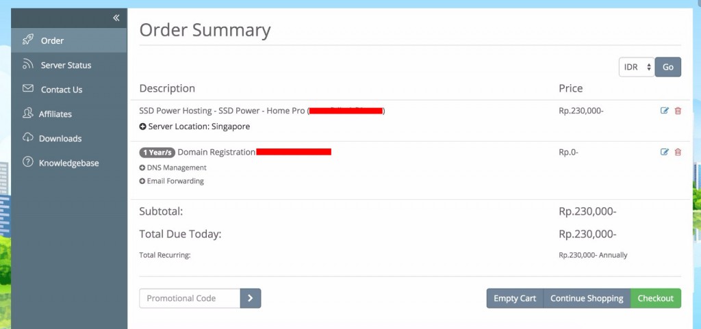 Paket Kemerdekaan Republik Indonesia 2015 | IdCloudHost