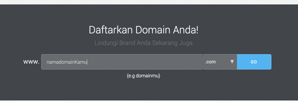 Cara Order Domain IDCloudHost Cara Order Domain IDCloudHost