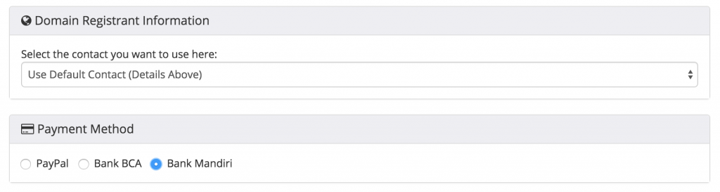 Cara Order Domain IDCloudHost Cara Order Domain IDCloudHost