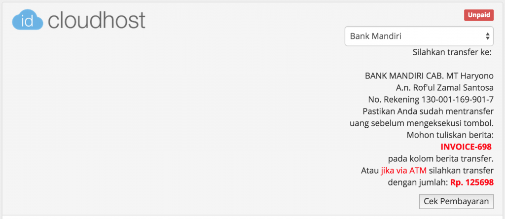Cara Order Domain IDCloudHost Cara Order Domain IDCloudHost