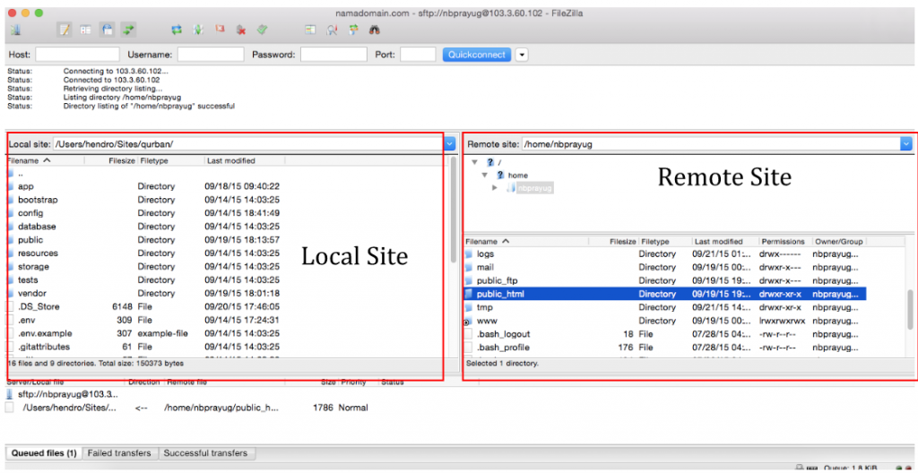 Cara Upload File ke Server Menggunakan FileZilla | IDCloudHost