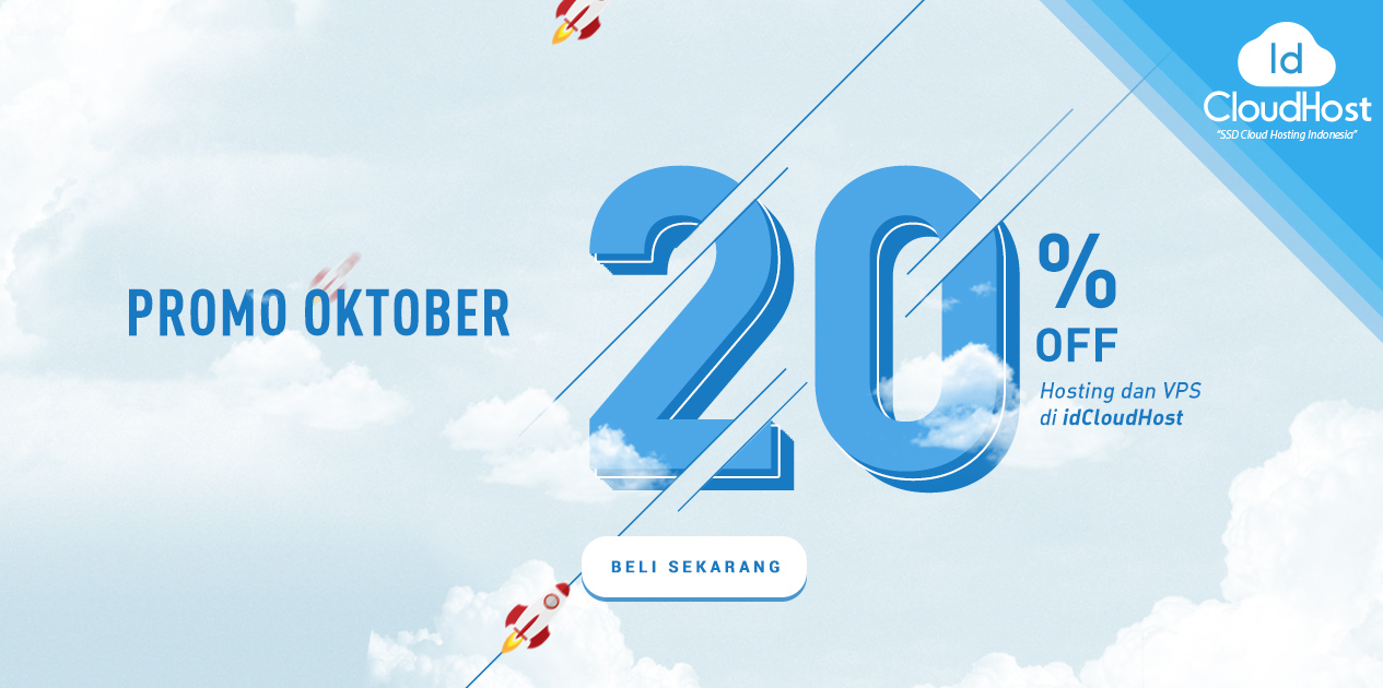 Promo Menarik dari IDCloudHost di bulan Oktober