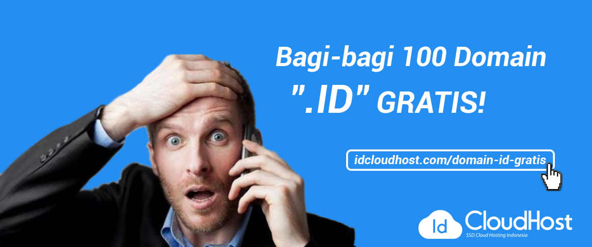 Bagi-bagi 100 Domain “.ID” GRATIS!