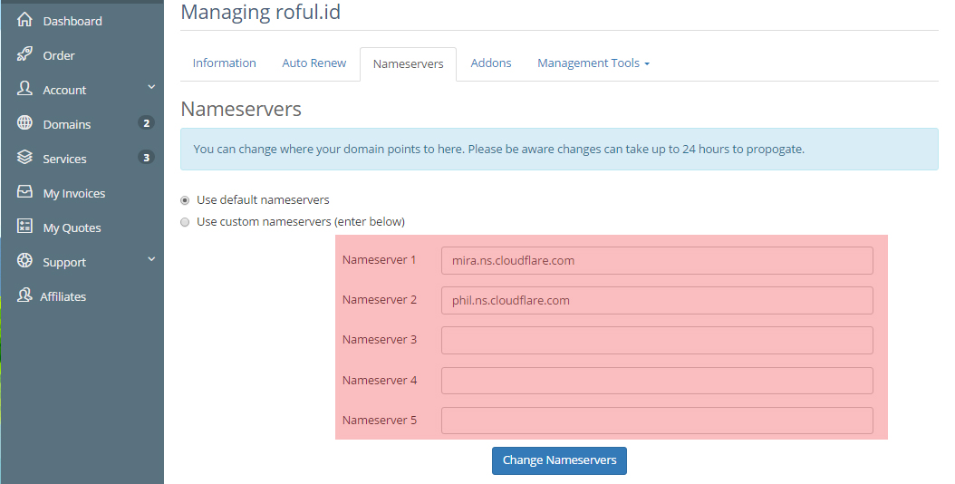 Tutorial Merubah Alamat Blogspot Menjadi Domain .id | IDCloudHost