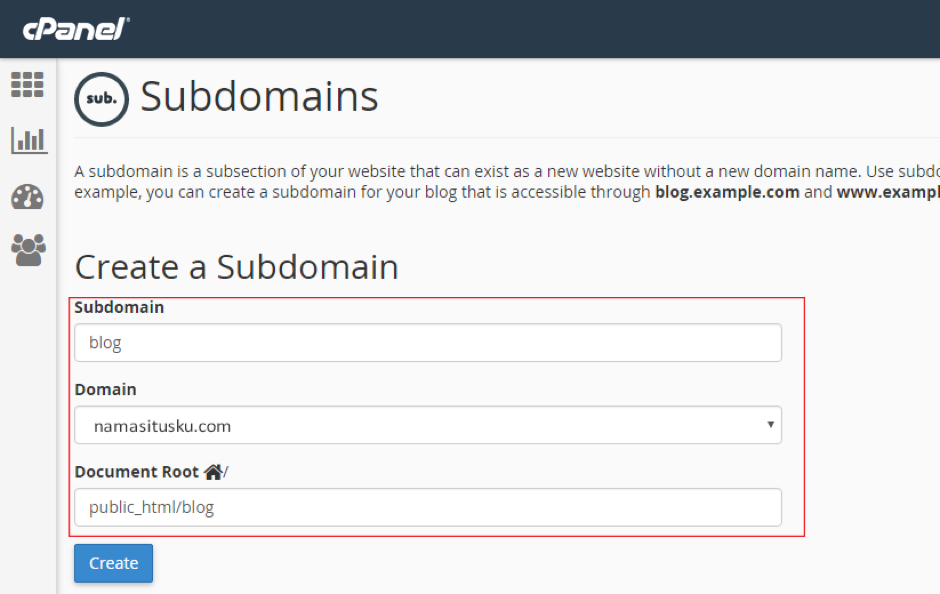 Tutorial membuat subdomain melalui cPanel 2