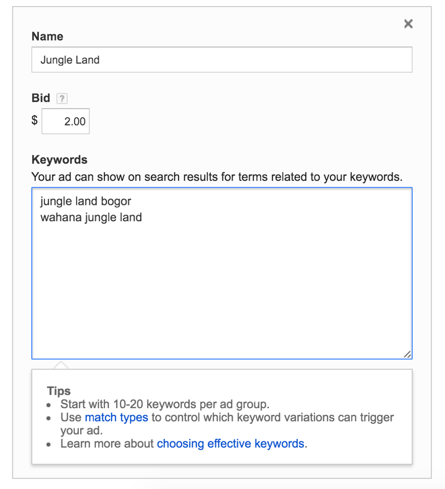 Cara Setup Google Google Ad Grants - Google for NonProfit 13