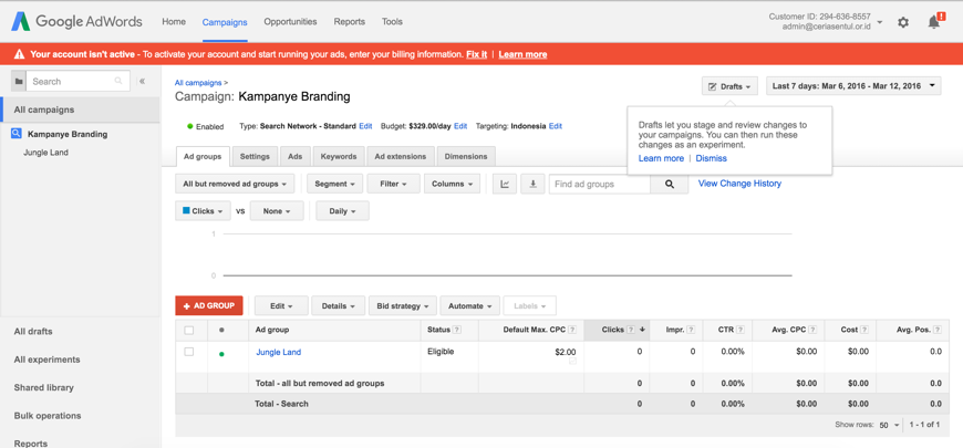 Cara Setup Google Google Ad Grants - Google for NonProfit 15