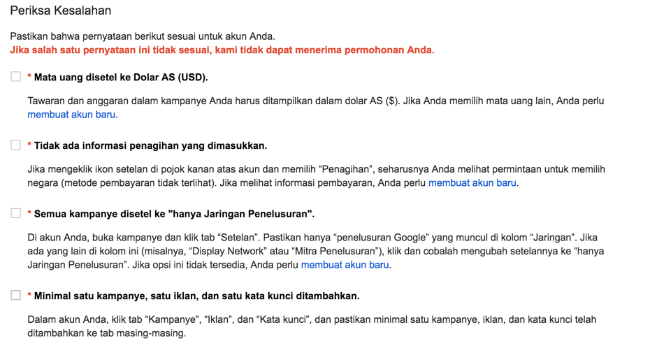 Cara Setup Google Google Ad Grants - Google for NonProfit 2