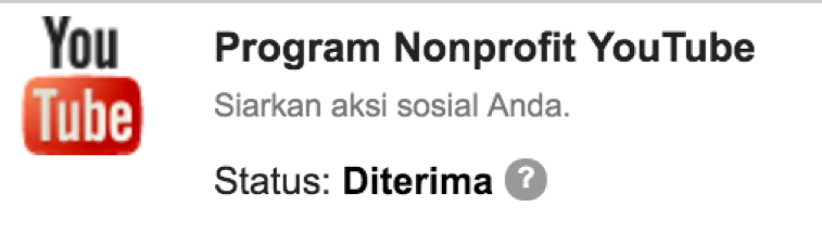 Mengaktifkan Youtube Premium pada akun Google for NonProfit 6