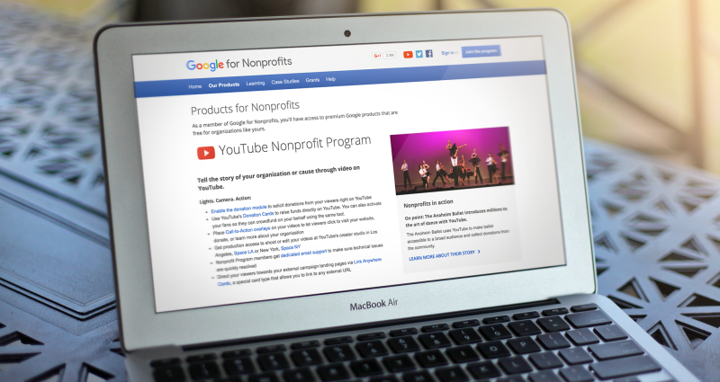 Mengaktifkan Youtube Premium pada akun Google for NonProfit