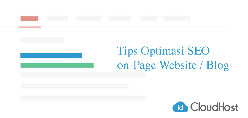 Tips Optimasi SEO on-Page Website / Blog