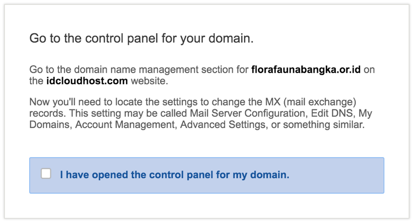 Set up Gmail pada Google Apps (MX Records) 5
