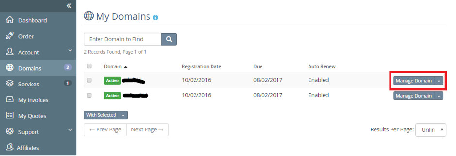 Tutorial Mengganti NS Nameservers di IDCloudHost 3