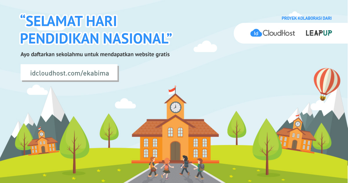 Website Sekolah GRATIS di HARDIKNAS 2016