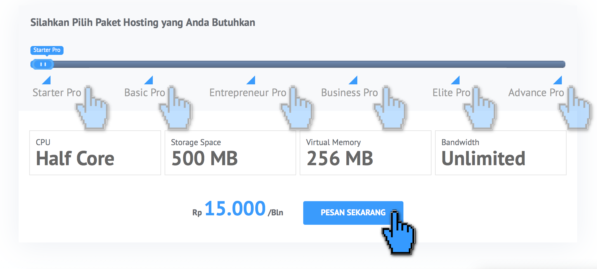 Cara Melakukan Order Layanan Program Ekabima (Domain & Hosting)