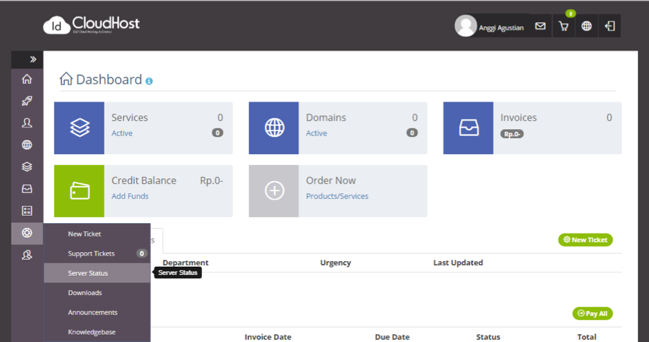 Cara Melihat Status Server 3