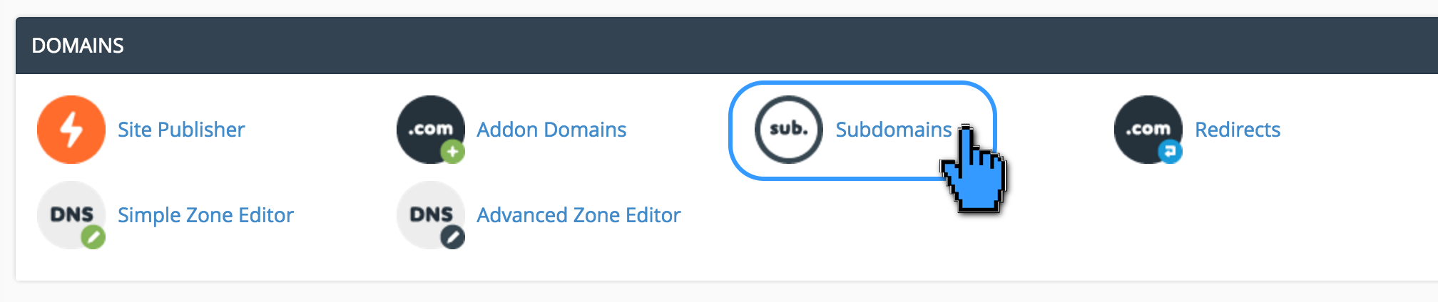 Cara Membuat Subdomain melalui Cpanel 2