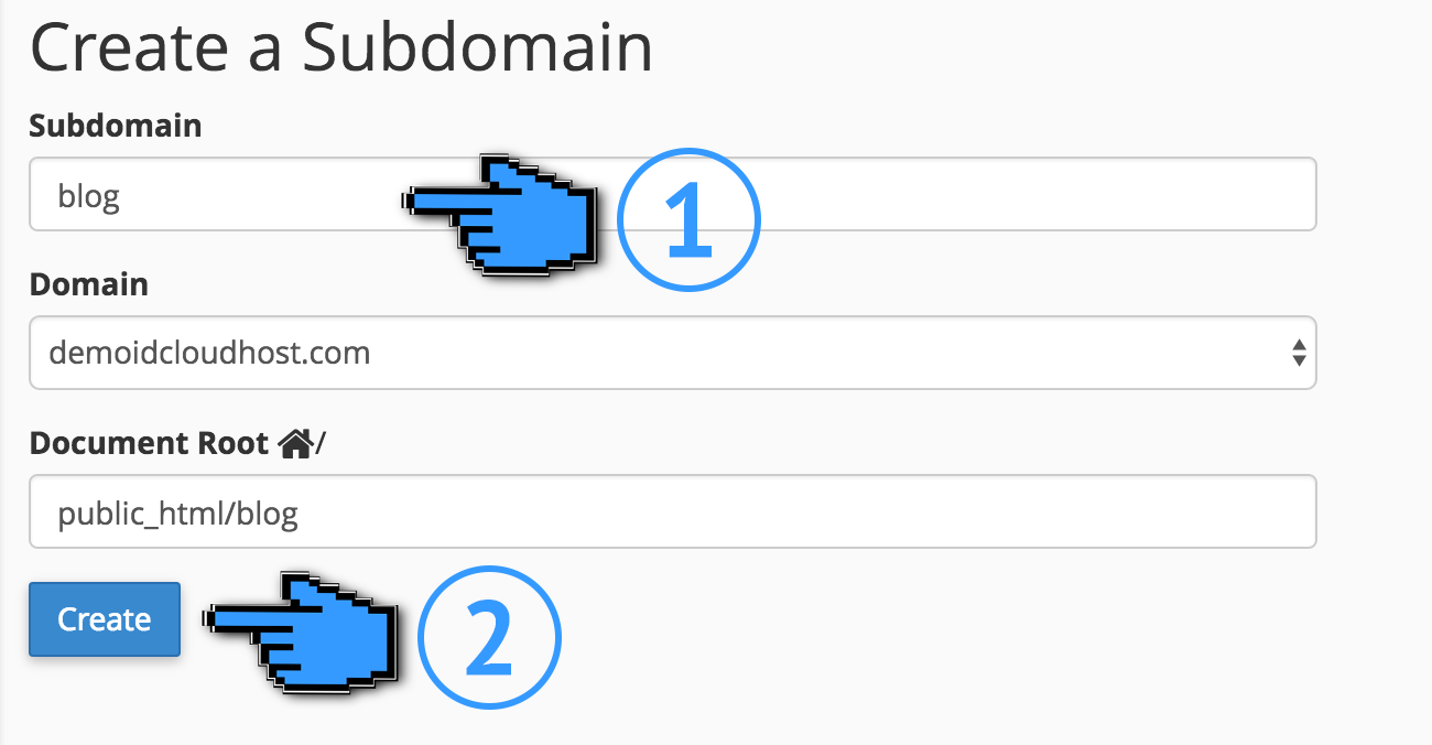 Cara Membuat Subdomain melalui Cpanel 3