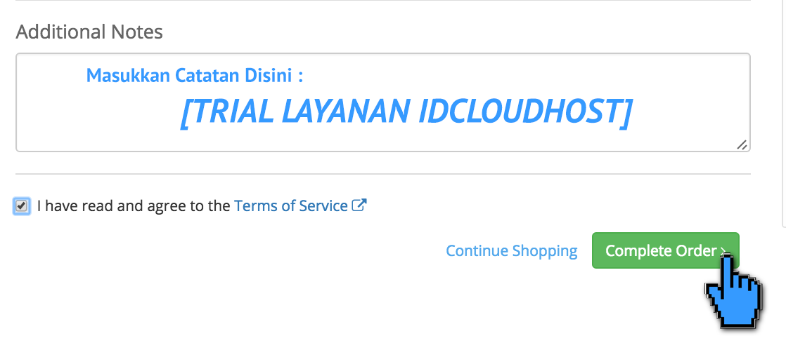 Cara Mencoba Trial Hosting atau VPS IDCloudHost