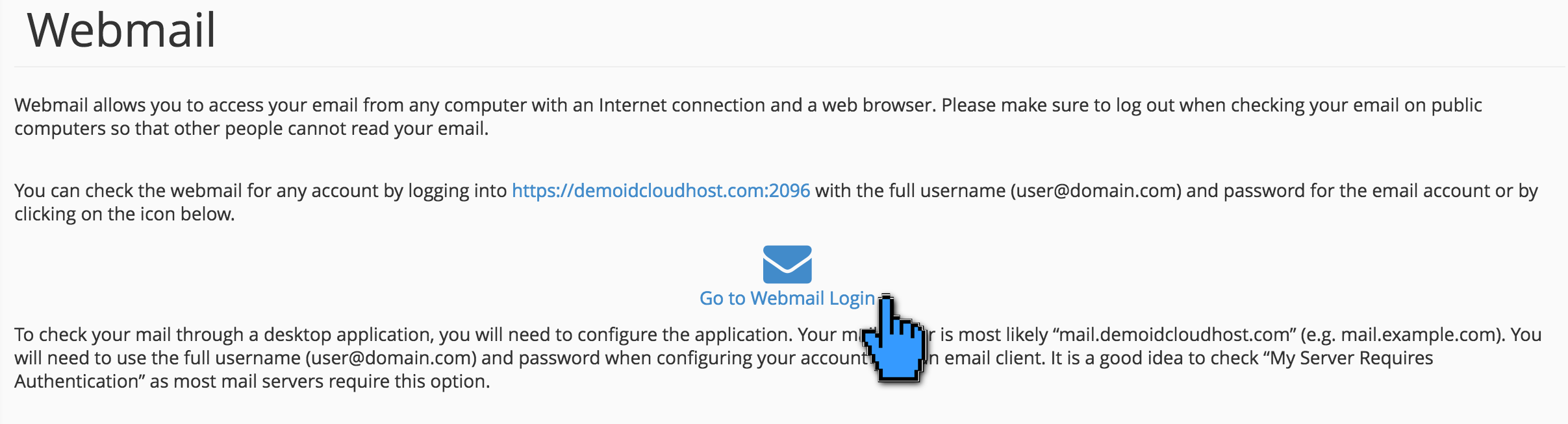 Cara Mengakses Webmail di Cpanel 4