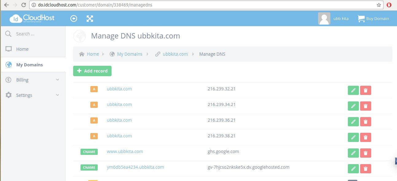 Cara Mengubah Blogspot Menjadi Domain
