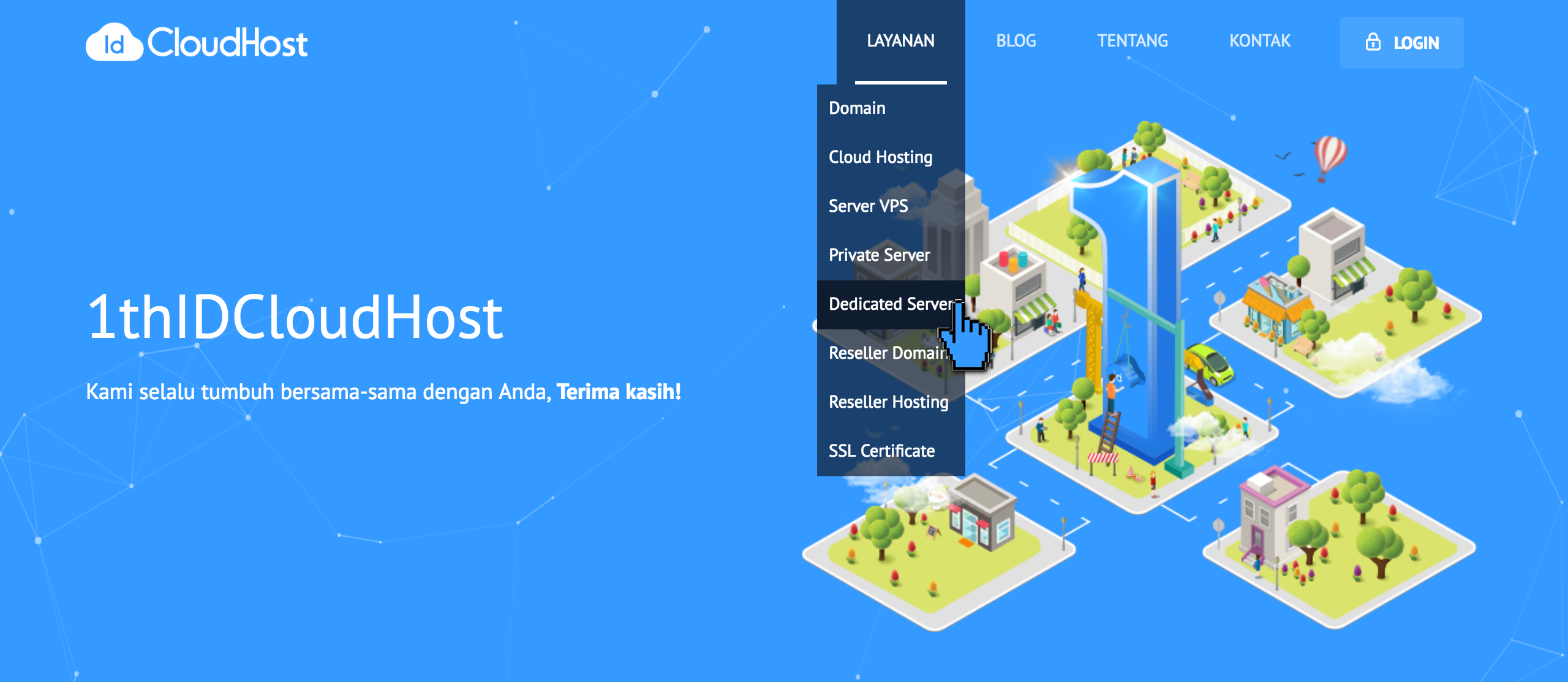 Cara Order Layanan Dedicated Server 1