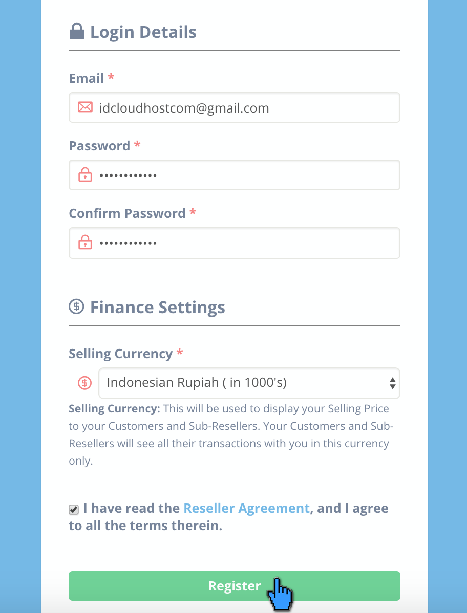 Cara Order Layanan Reseller Domain 5