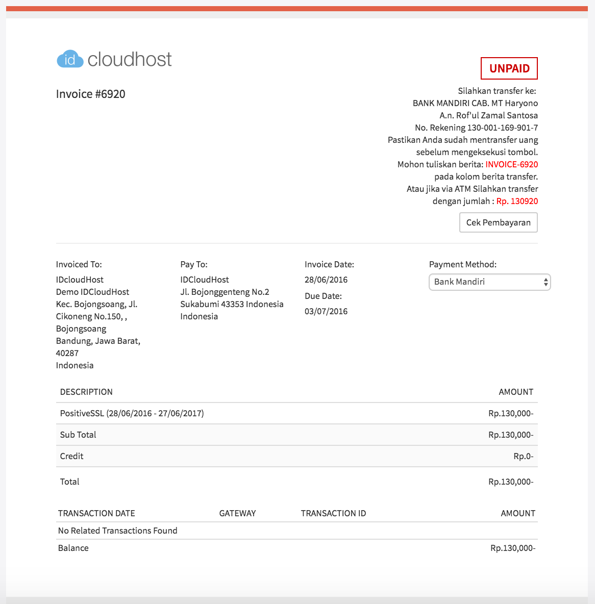 Cara Order Layanan SSL Certificate 5
