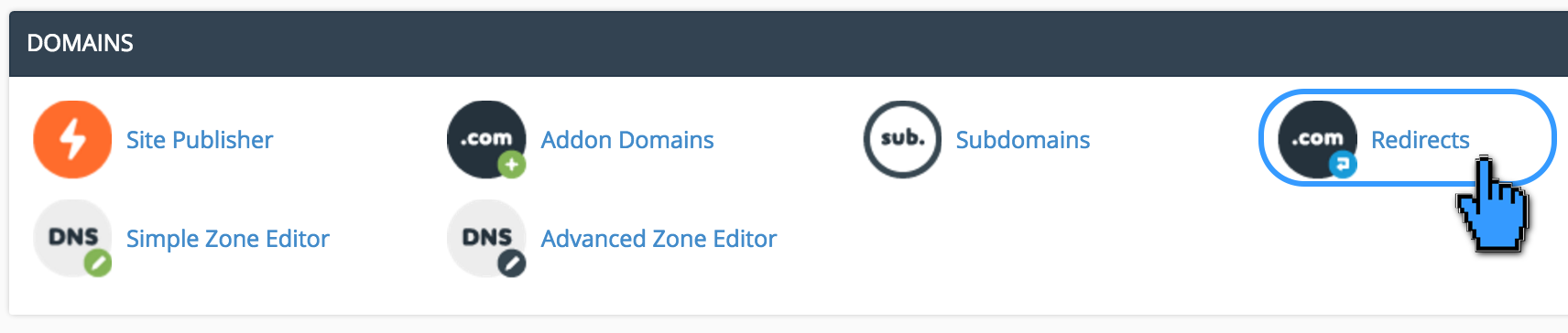 Cara Redirects Domain Melalui Cpanel 2
