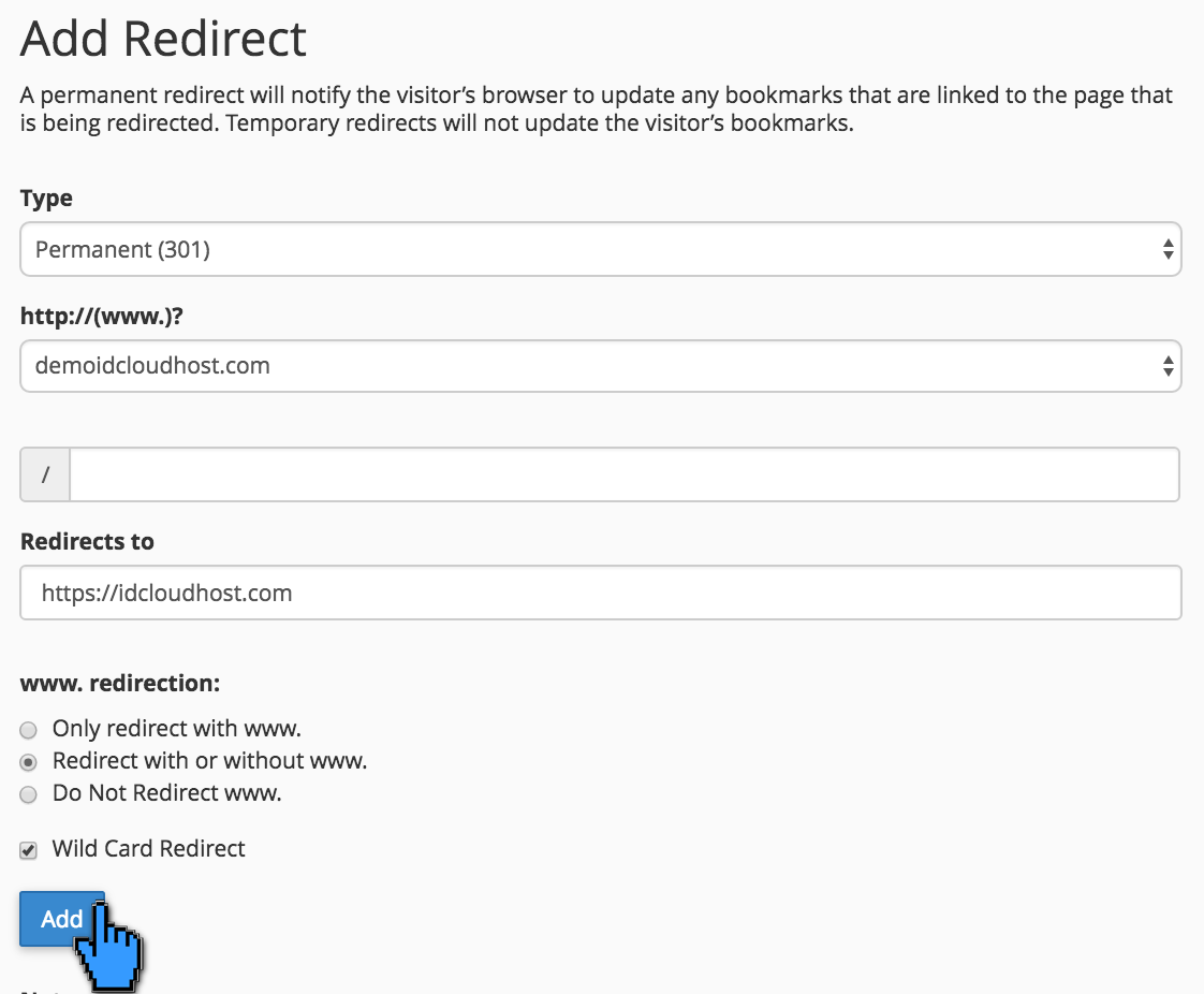 Cara Redirects Domain Melalui Cpanel 3