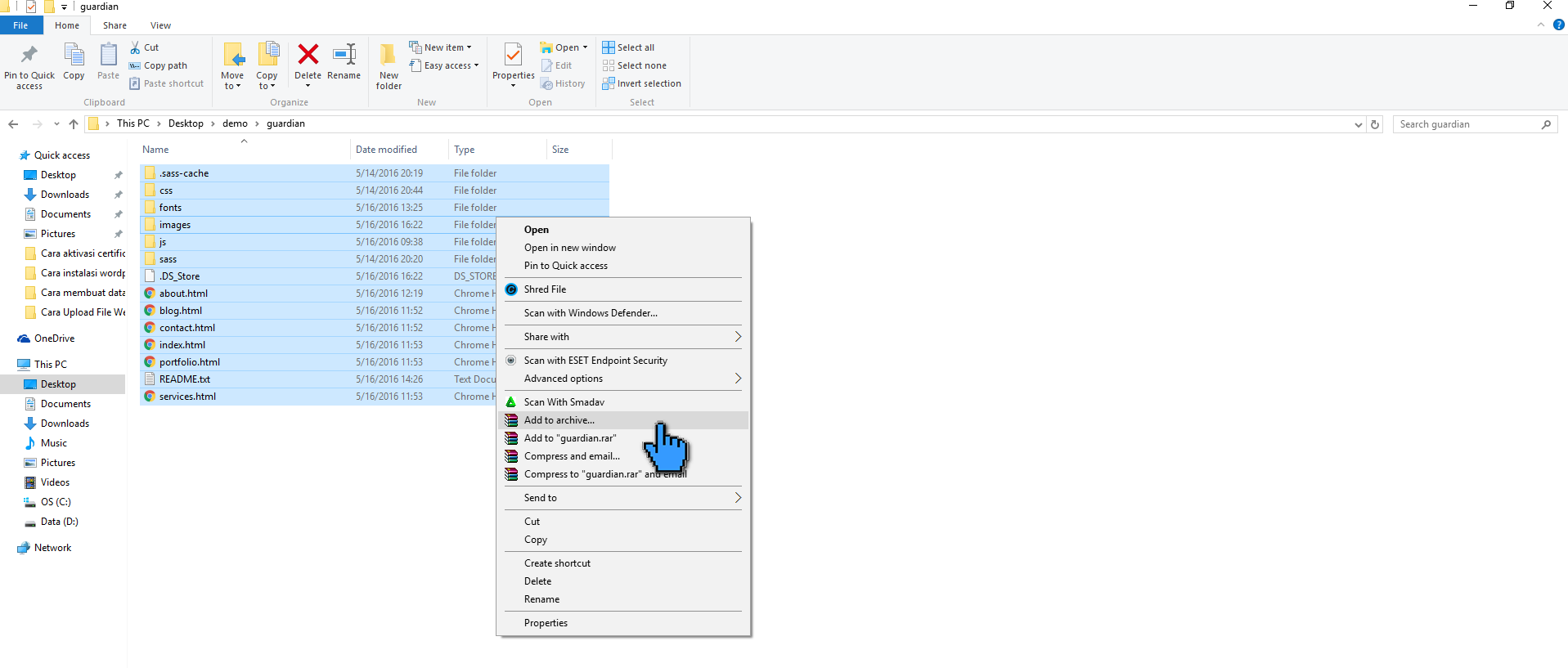 Cara Upload File Website ke Hosting di cPanel 6(tambahan) (pointer)