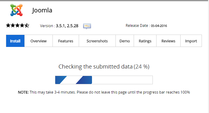 Cara instalasi joomla di cPanel 11