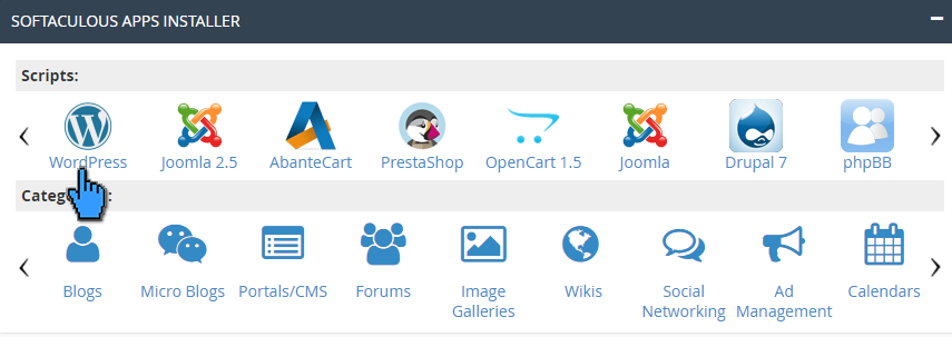 Cara instalasi wordpress di cPanel 3