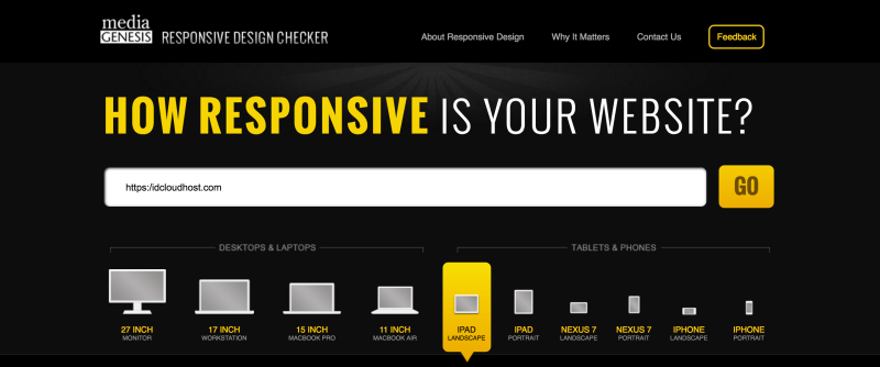 Responsive Design Checker