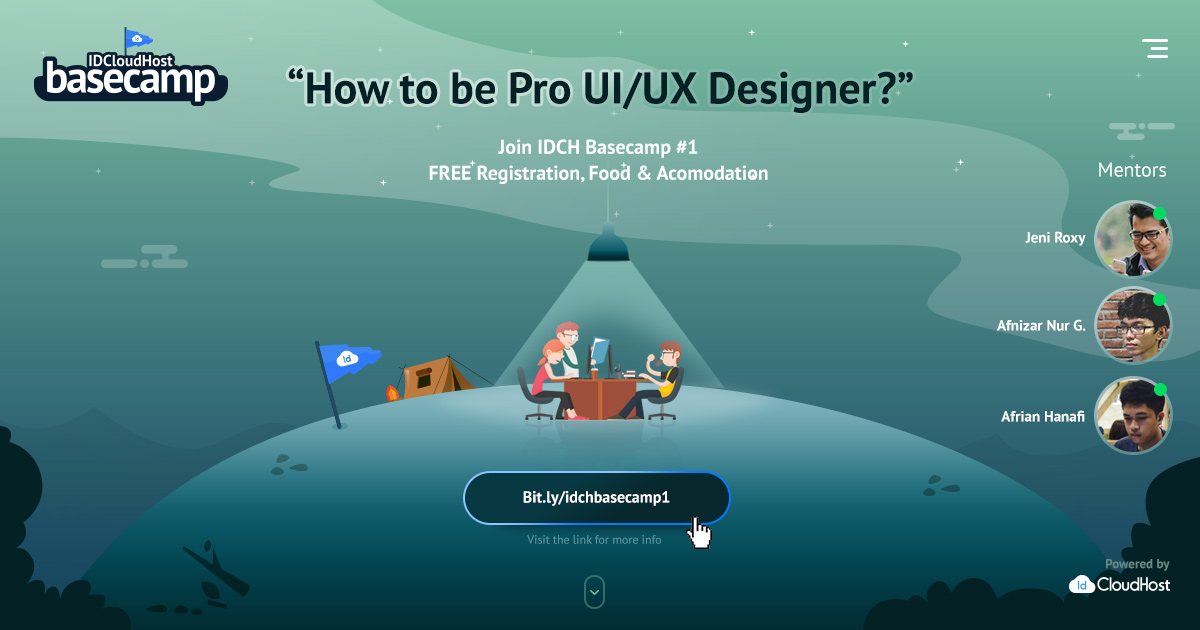 UI/UX Camp – How to be Pro UI/UX Designer | IDCH BaseCamp 1