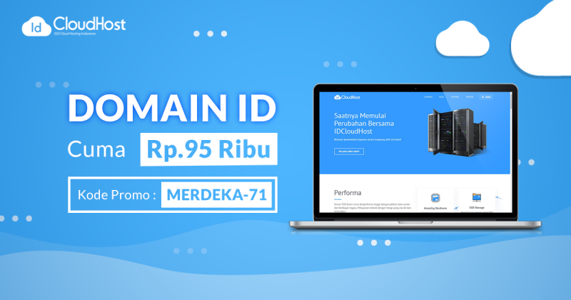 Promo Kemerdekaan Republik Indonesia ke 71 - Domain