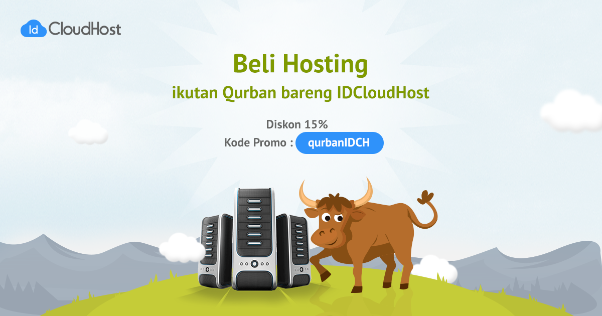 Berqurban Bareng IDCloudHost – Diskon Hosting 15%