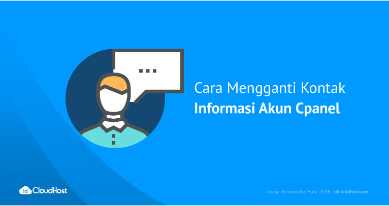 Cara Mengganti Kontak Informasi Akun Cpanel