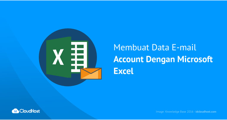 Membuat Data E-mail Account Dengan Microsoft Excel