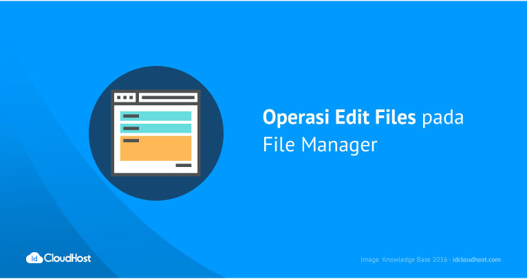 Operasi Edit Files pada File Manager