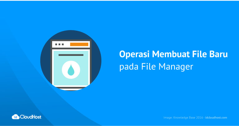 Operasi Membuat File Baru pada File Manager