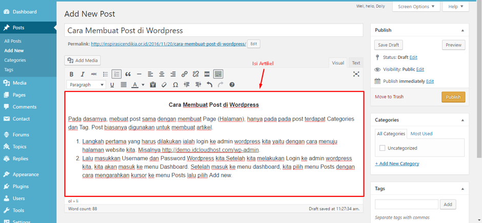cara-membuat-postingan-di-wordpress-4