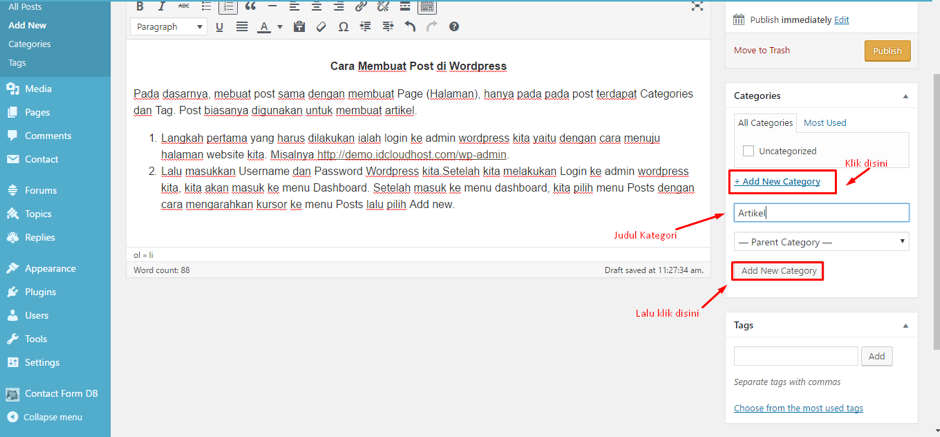 cara-membuat-postingan-di-wordpress-7