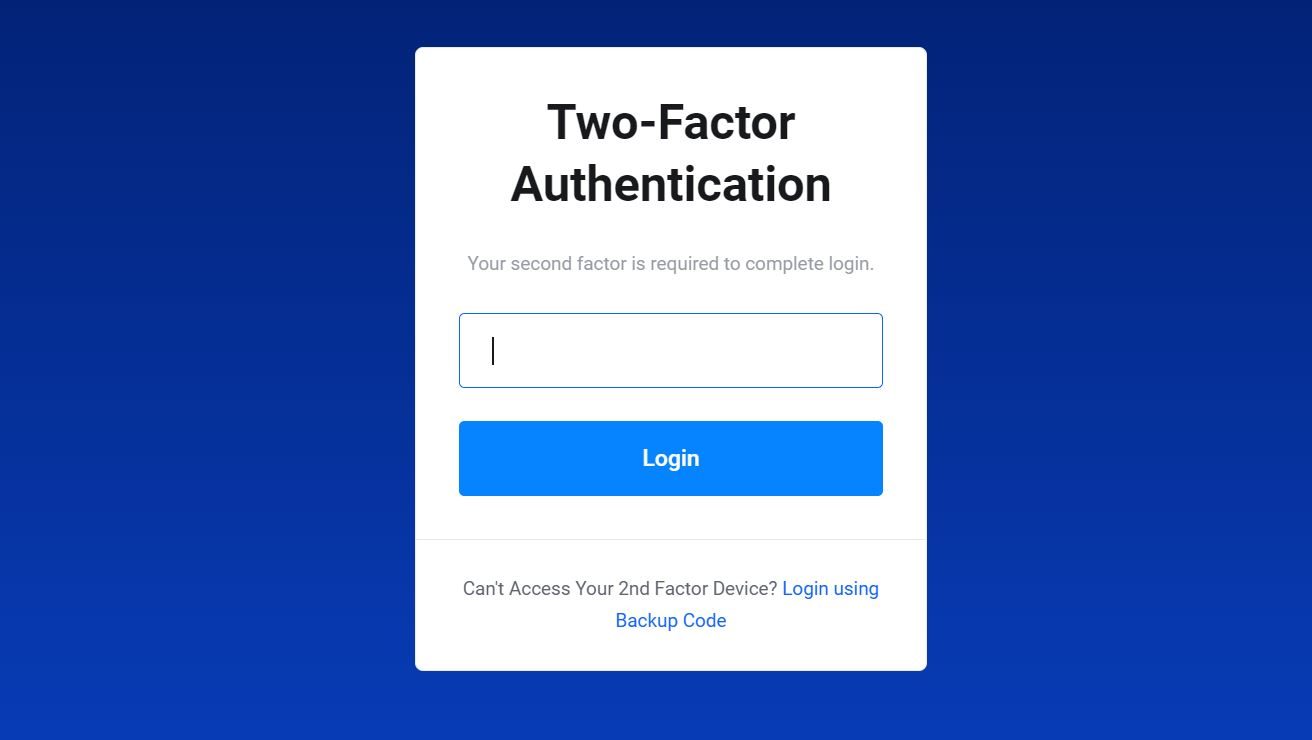 2FA authentication client area idcloudhost