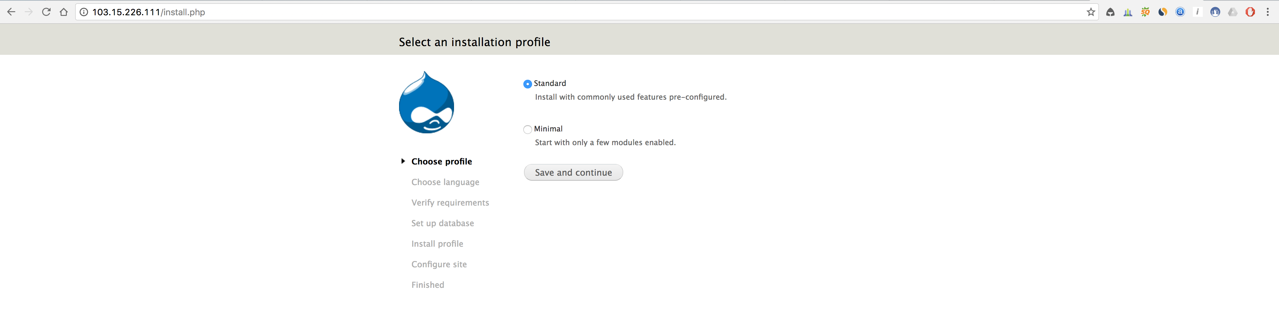 Cara Menginstall CMS Drupal di Ubuntu