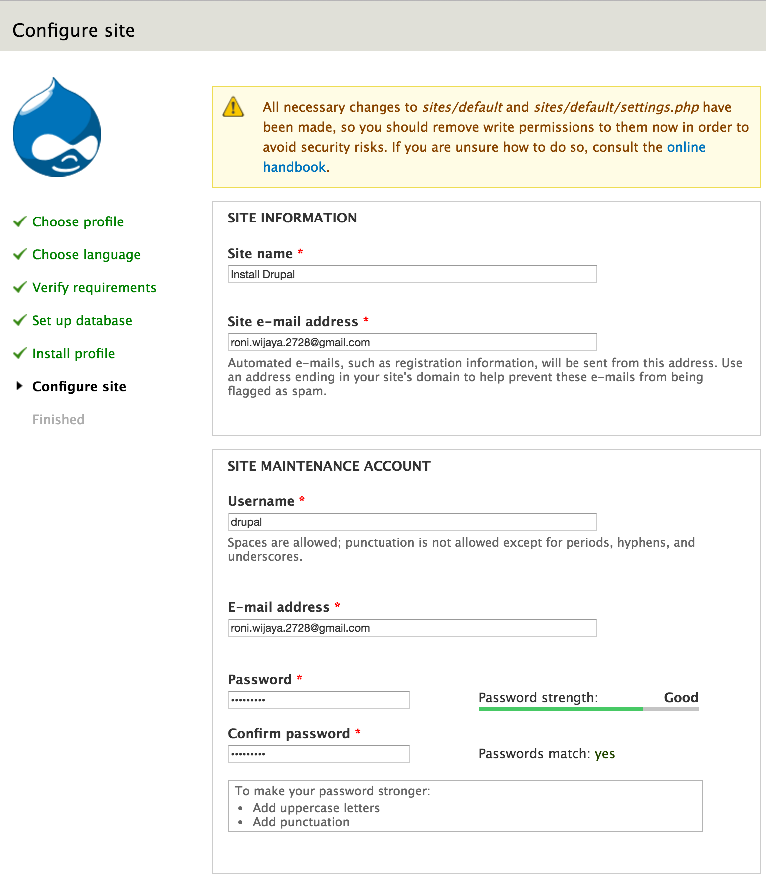 Cara Menginstall CMS Drupal di Ubuntu