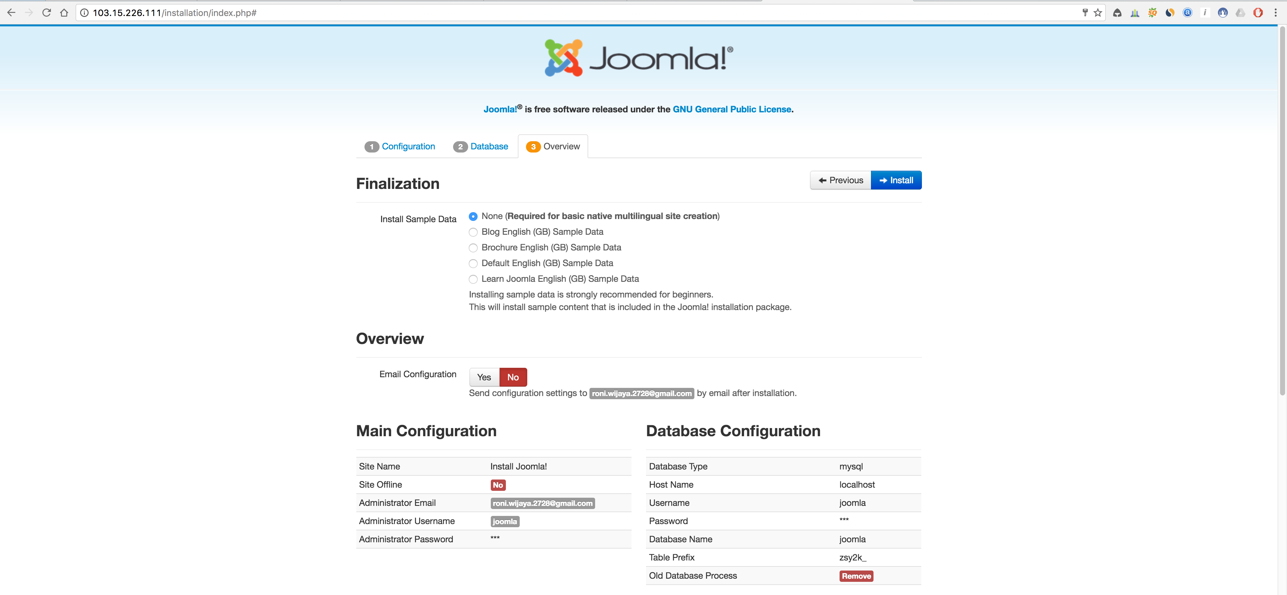 Cara Menginstall CMS Joomla di Ubuntu