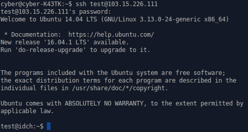 Langkah Konfigurasi Awal VPS Ubuntu Server 14.04 LTS