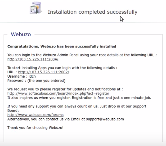 Tutorial Cara Install Panel Webuzo pada VPS (Ubuntu)