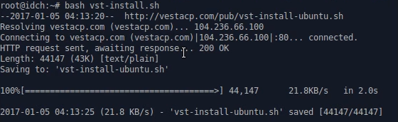 Tutorial Cara Install Panel Vesta pada VPS (Ubuntu)